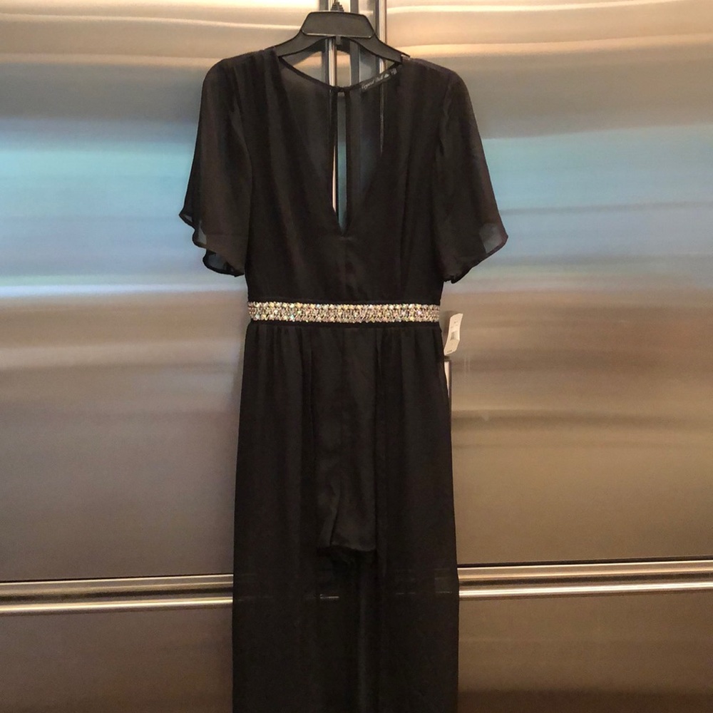 Crystal Doll long black dress